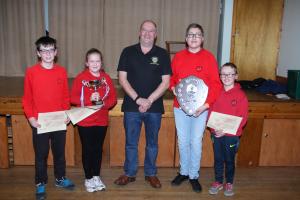 Photos of the Rotary Club of Thurso Primary School Quiz 2018. The event was won by Castletown Primary School and are shown in the lead photo with Rotary President Sandy Sutherland. Six schools took part in an entertaining competition in Reay Village Hall.