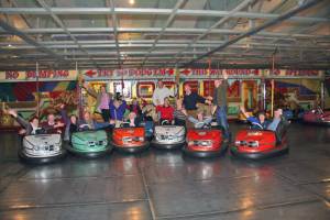 Fun on the dodgems