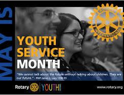 MAY IS YOUTH SERVICE MONTH