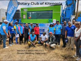 Rotary Dublin Central and Kitengala Primary School water project