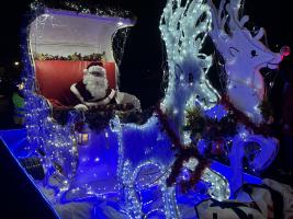 Thanks for coming and see you next year Santa!