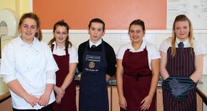 The Young Chefs ready to go ....
