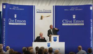 Emson Auction in full flow