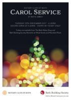 Annual Rotary Community Carol Service