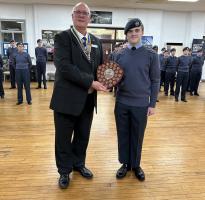 Harry receives award for work in the community