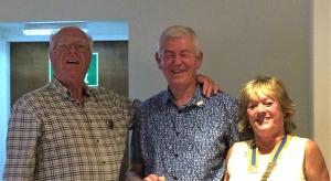 Two more members for Llandudno Rotary