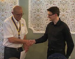 New Associate Member for Watton Rotary Club