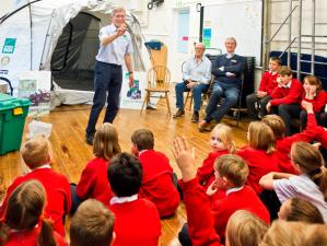 Rotarians help with Shelter Box