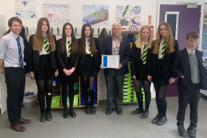 Chesham Rotary Sponsors New Interact Club