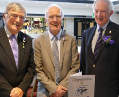 Dinner to celebrate 100 years of Rotary Foundation. Speaker: Jim Morton