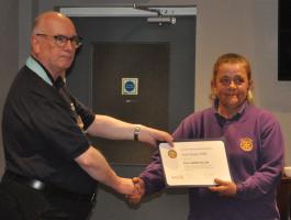 Award of the Paul Harris Fellow