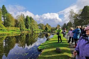 Visit to Japanese Garden, Dollar