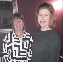 President Elaine with Jo Farrow