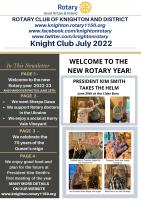 Knight Club newsletter July 2022
