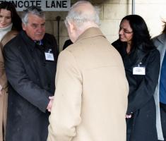KING CHARLES III VISITS BURTON UPON TRENT