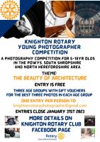Our third annual Young Photographer competition opens on August 27th