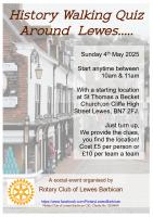 Rotary Lewes Barbican History walking quiz