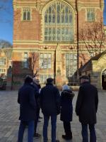 Calverley Rotarians visit Leeds University