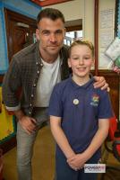 Leo and his Hero Mike Phillips