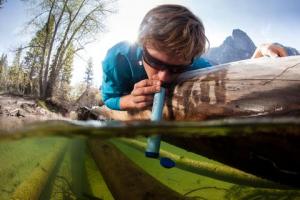 Life Straw in action