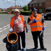 Litter Picking in Eckington