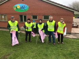 Litter Picking Wombles turn out at Melton country Park 