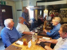 Dinner at the Radnorshire Arms, Beguildy