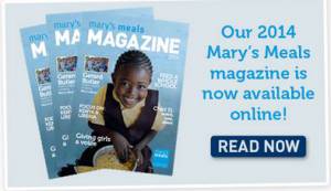 2014 Mary's Meals magazine
