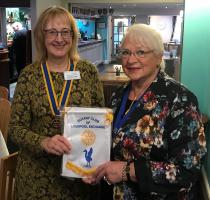 Visit to the Shrewsbury Rotary Club