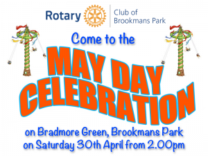 Come join the fun on Bradmore Green on May Day
