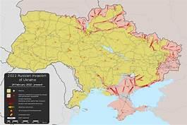 Map of UkraineMar2022