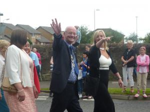 President Adam in the Marymass Parade