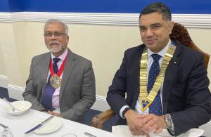 VISIT FROM HIS WORSHIP THE MAYOR OF CROYDON 