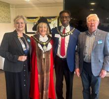 Visit of the Mayor of Taunton