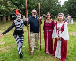 The Parish Church St Peter and St Paul Edenbridge marked their 900th Anniversary with a Medieval Fete