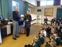 Nov 2016 Yaxley Infant School £518 fundraising for Naalarami