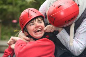 Anna Fidderman from the Milestone School. The Calvert Trust and the Urban Heart Theatre School
