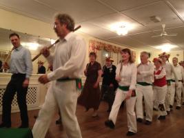 Weekly meeting with speaker & dancers(!),
