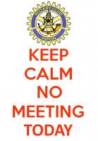 EASTER WEEK NO MEETING