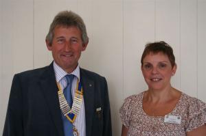 President Nigel and Karen Higgins