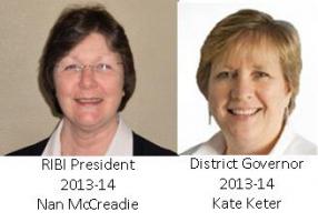 RIBI President & District Governor Visit