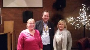 David with new members Linda and Sue