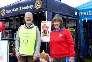 Newbury and Thatcham Rotary Clubs at the Berkshire Show