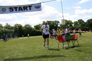 New President completes fun run