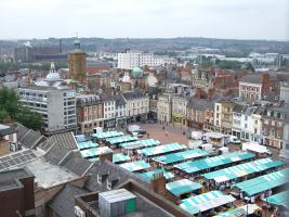 Use of this picture of the Market Square by Cj1340 used with permission of the copyright owner