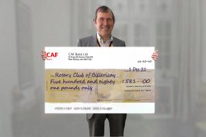 Fun Walk Bonus Cheque