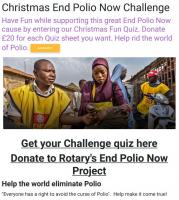 Facebook and website publicity for the challenge