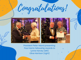 Paul Harris Fellowship Awards