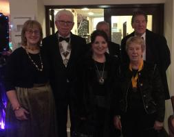 Club members at Ormskirk Rotary Club