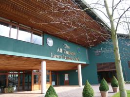 The entrance to Wimbledon Lawn Tennis Club 2008